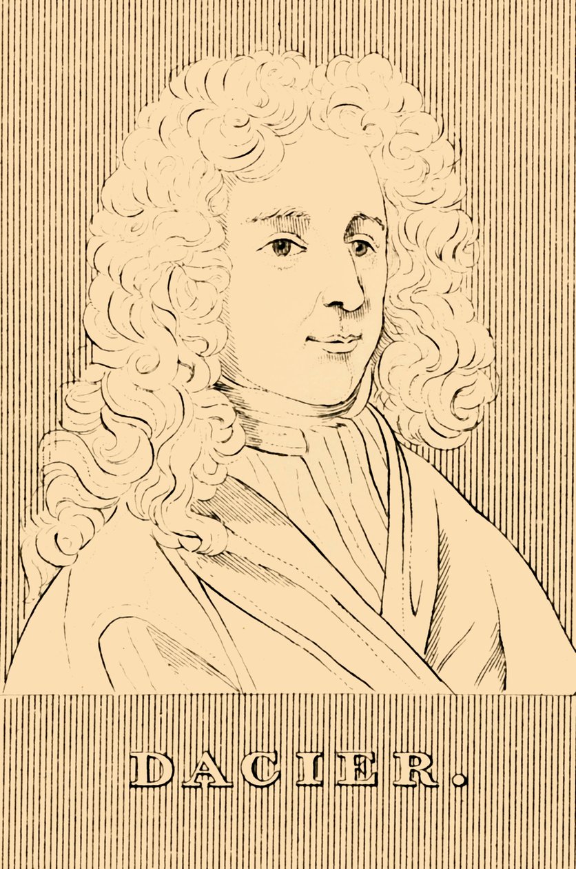 达契尔（1651-1722），1830年。 作者 不明