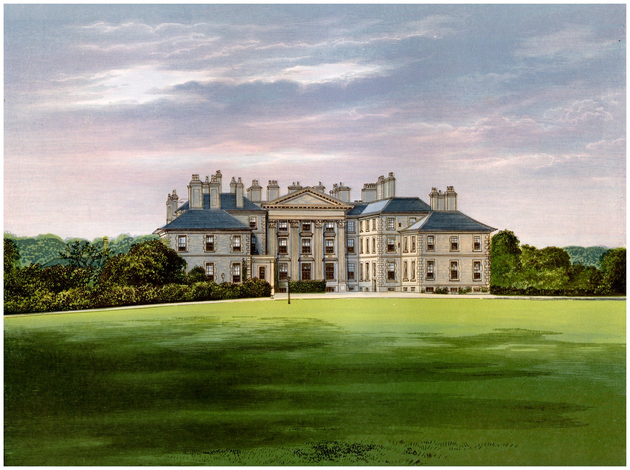 Dalkeith宫，苏格兰爱丁堡，Buccleuch公爵的住所，c1880 作者 不明