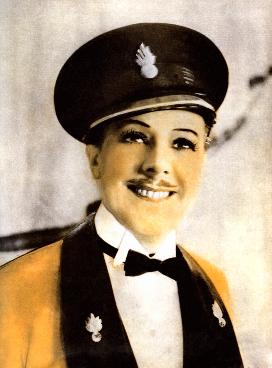 西西里·康塞妮（Dame Cicely Courtneidge），英国女演员，1934-1935年 作者 不明