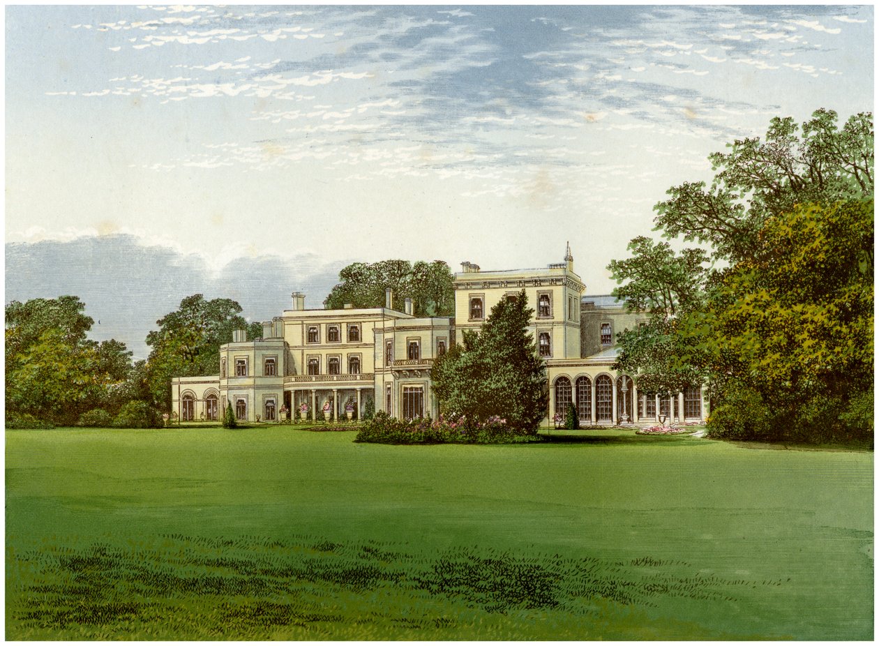 白金汉郡Danesfield House，斯科特·默里（Scott-Murray）家族的住所，建于1880年 作者 不明