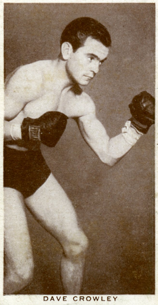 戴夫·克劳利（Dave Crowley），英国拳击手，1938年 作者 不明