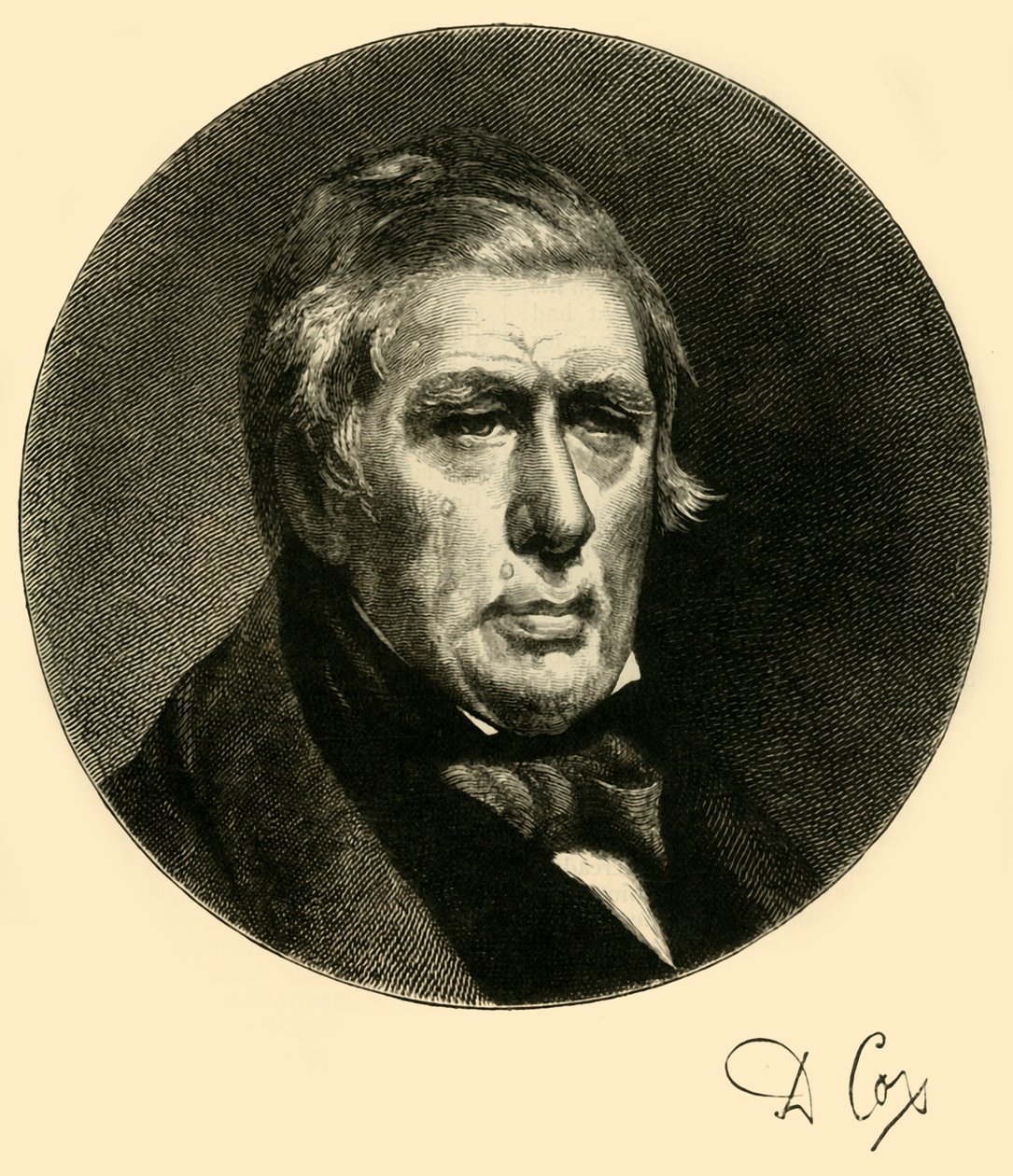 大卫·考克斯（David Cox），1881年。 作者 不明