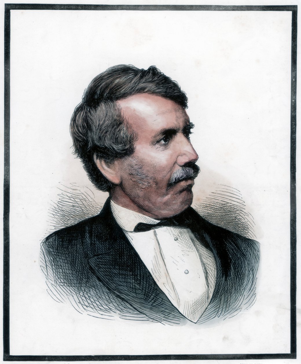 大卫·利文斯通（David Livingstone），苏格兰传教士和非洲探险家，1874年 作者 不明