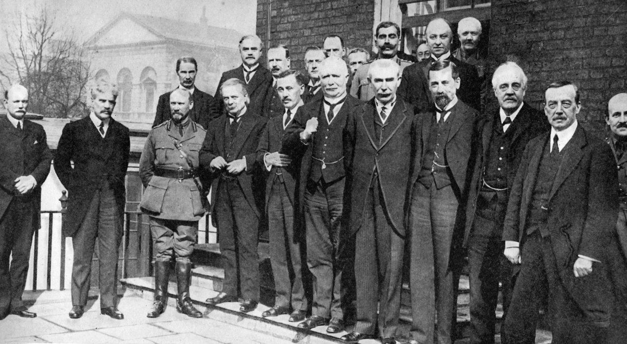 英国首相戴维·劳埃德·乔治（David Lloyd George）及其同事，1917年-1936年 作者 不明