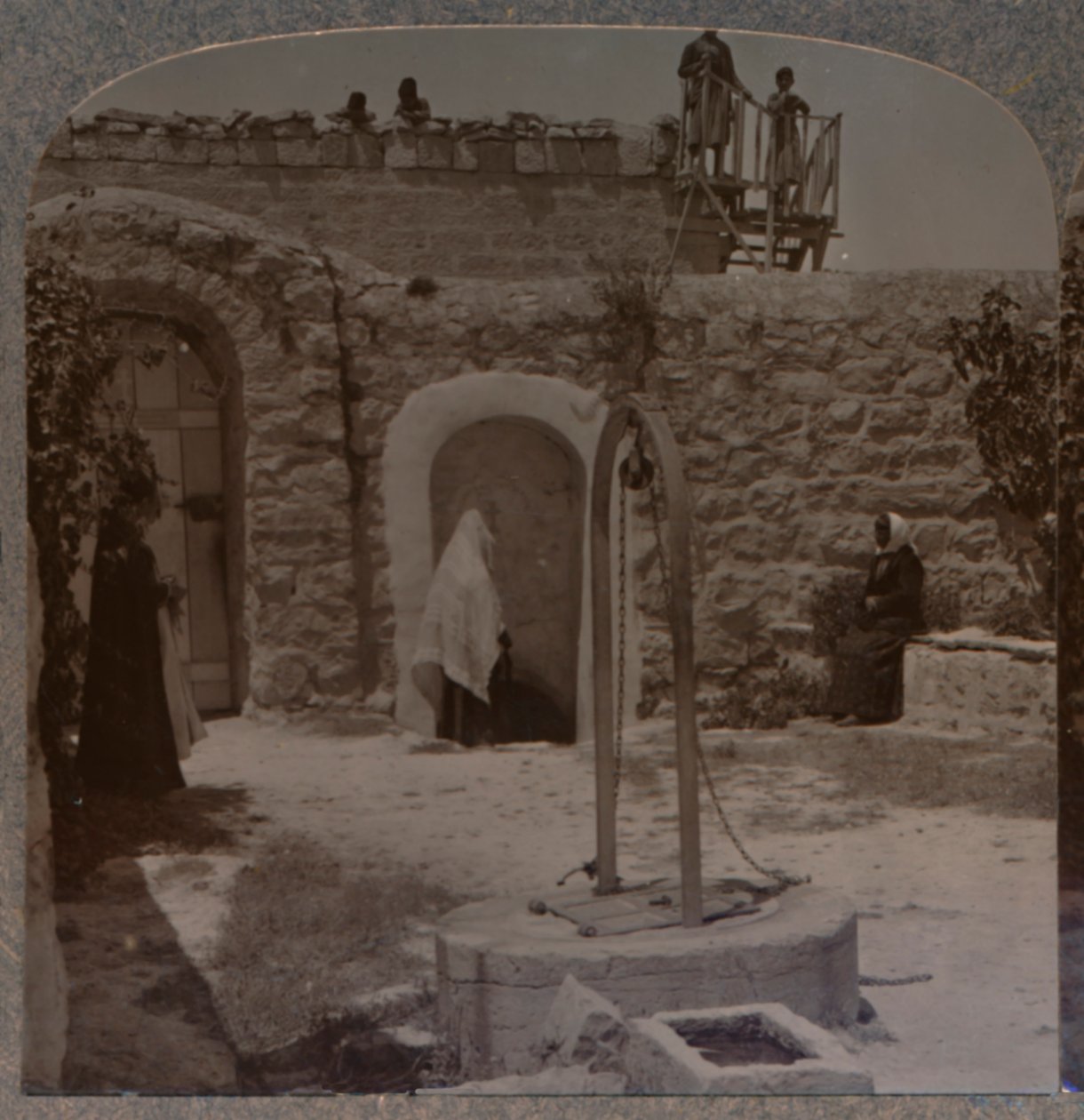 戴维斯（Davids）很好地建于伯利恒市郊，约建于1900年 作者 不明