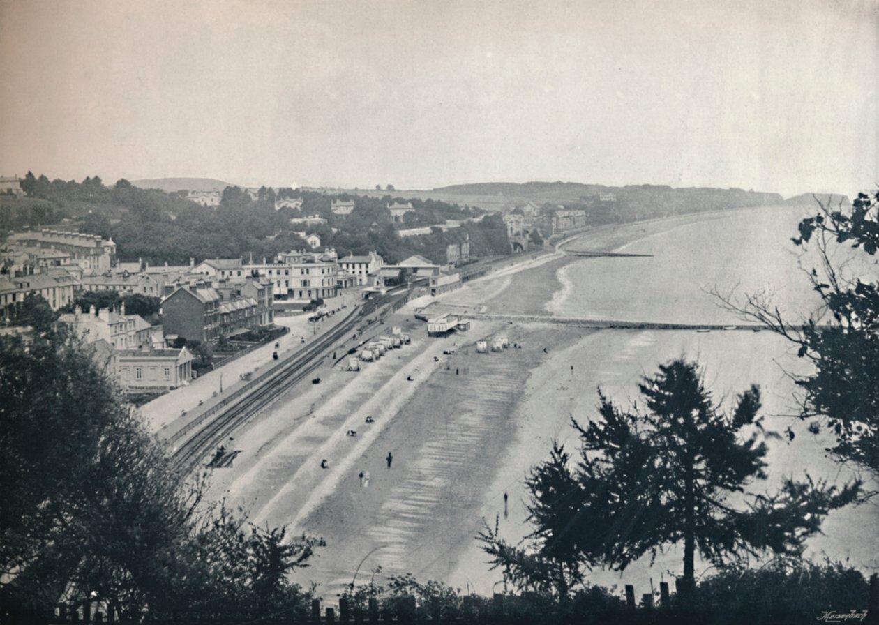 道利什（Dawlish）-全视图，1895年 作者 不明