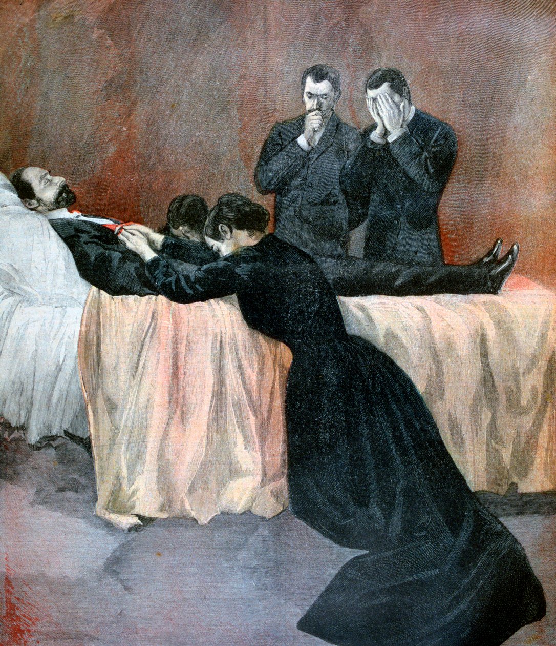 1894年法兰西第三共和国总统玛丽·弗朗索瓦·萨迪·卡诺（MarieFrançoisSadi Carnot）逝世 作者 不明