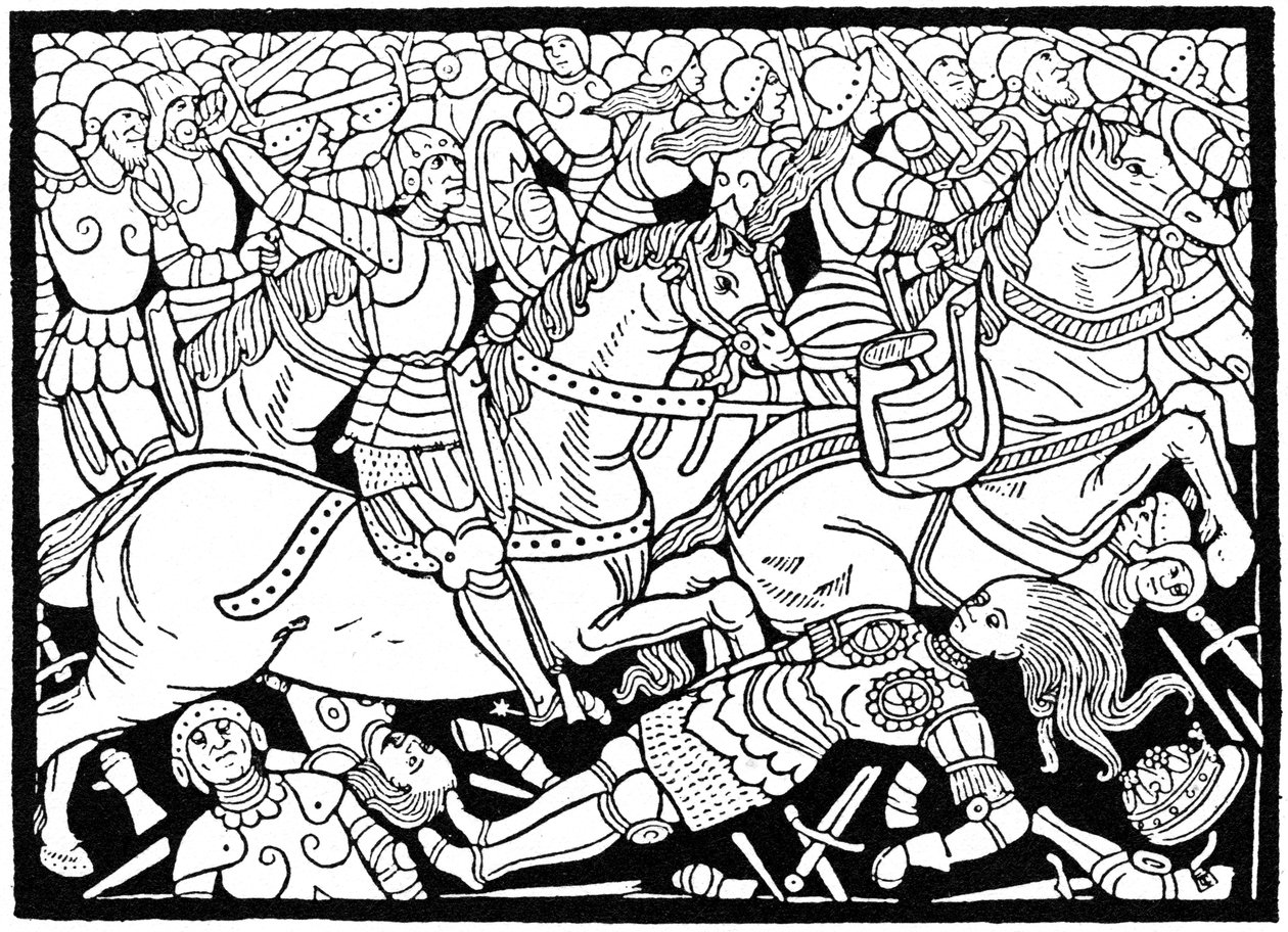 Penthesilea逝世，1484年，1964年。 作者 不明