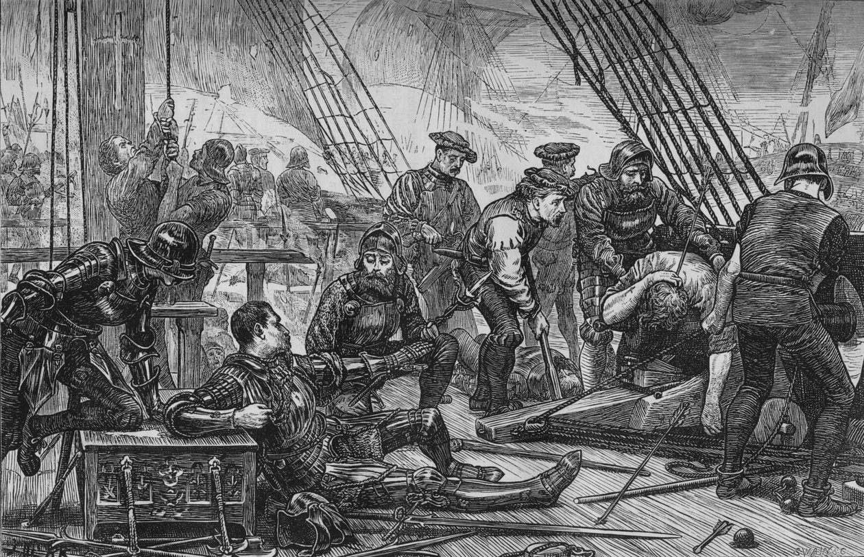 1511年8月，公元1880年安德鲁·巴顿爵士去世 作者 不明
