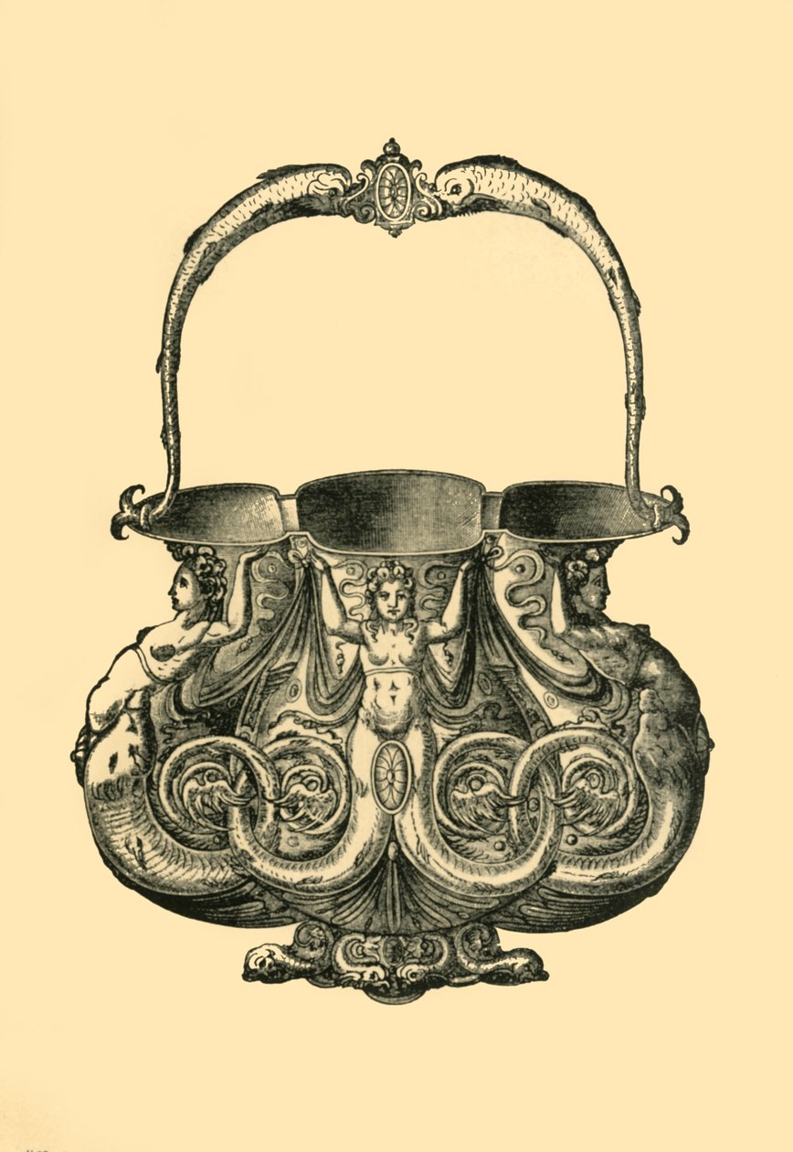 装饰物，1881年。 作者 不明
