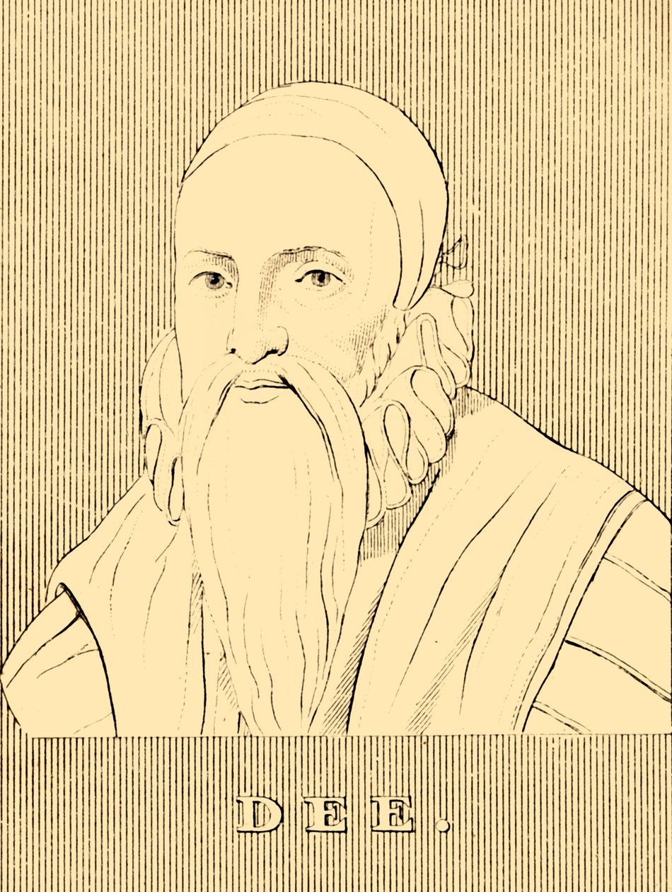 迪（Dee），1527--1609，1830。 作者 不明