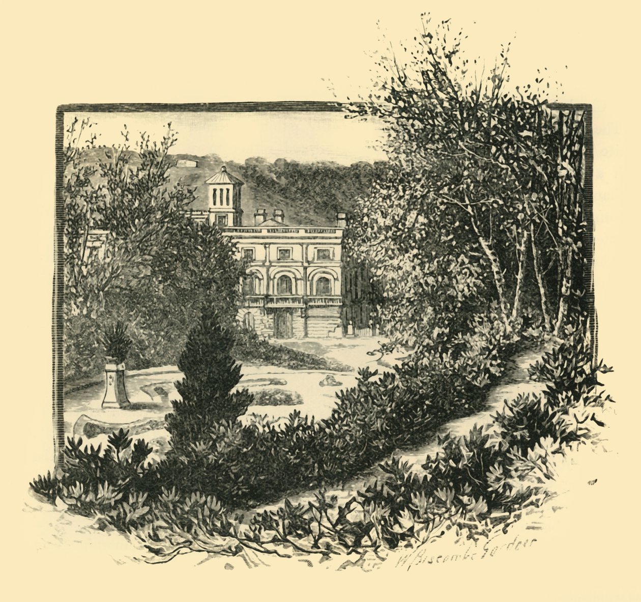 Deepdene，1898年。 作者 不明