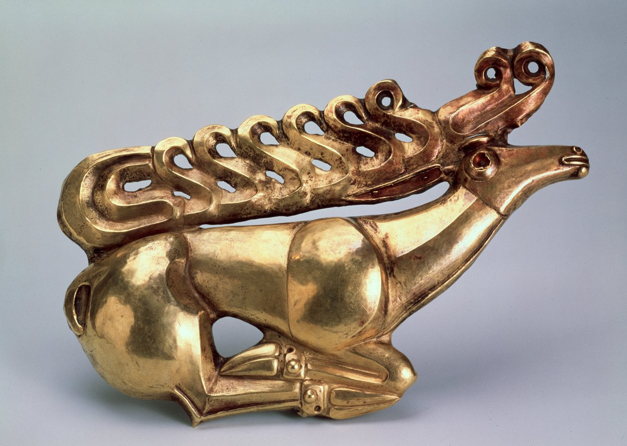 鹿Schield徽记，公元前600年 作者 不明