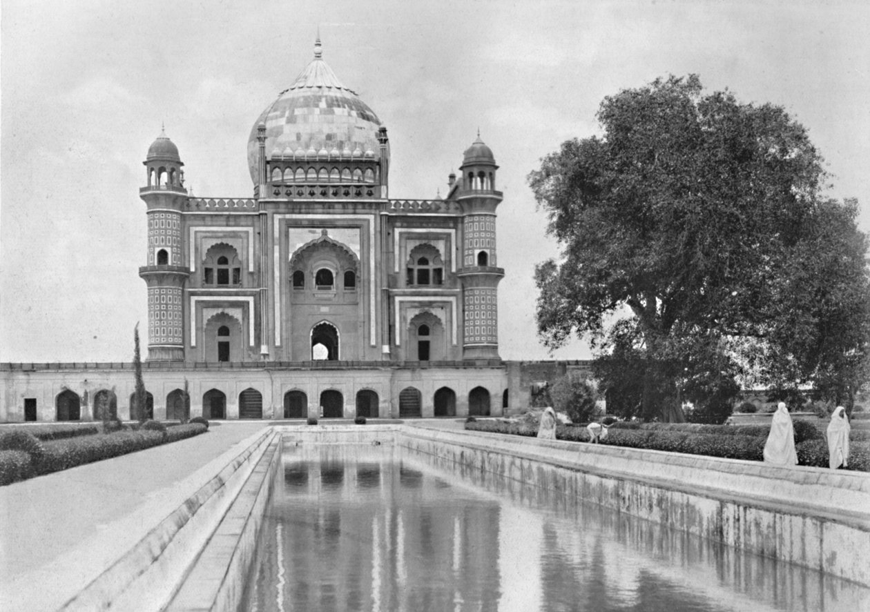 德里萨夫达尔·琼（Safdar Jung）墓，建于1910年。 作者 不明