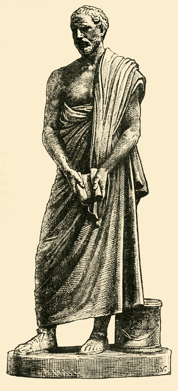 1890年的德摩斯涅斯（Demosthenes）。 作者 不明