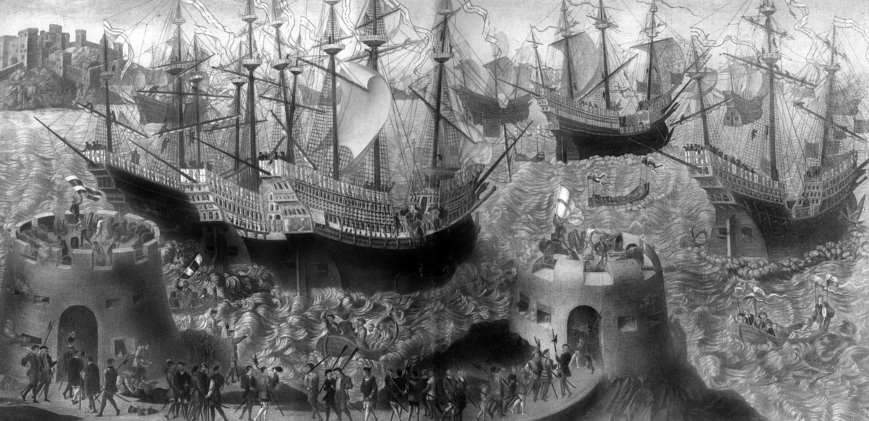 1902年5月15日，亨利八世从多佛出发 作者 不明