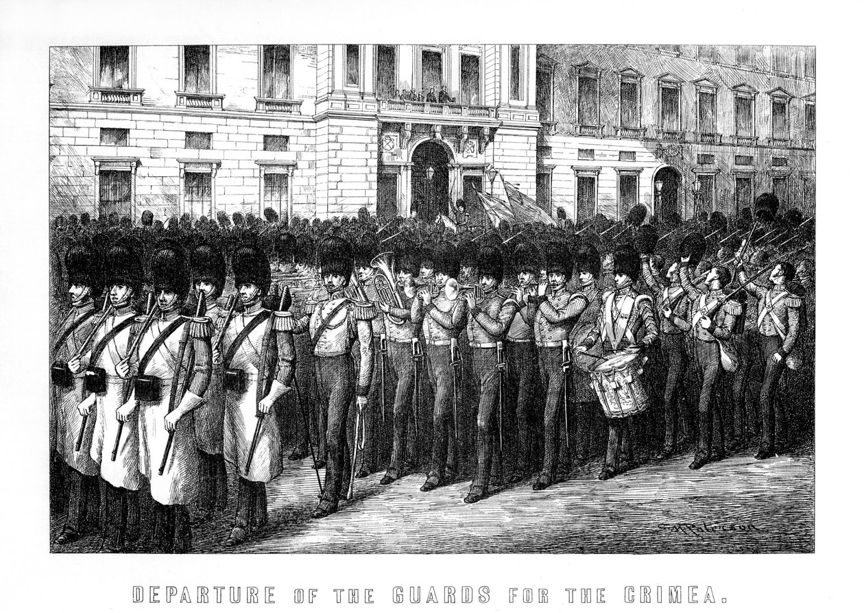 1854年，克里米亚卫队出发1899年 作者 不明