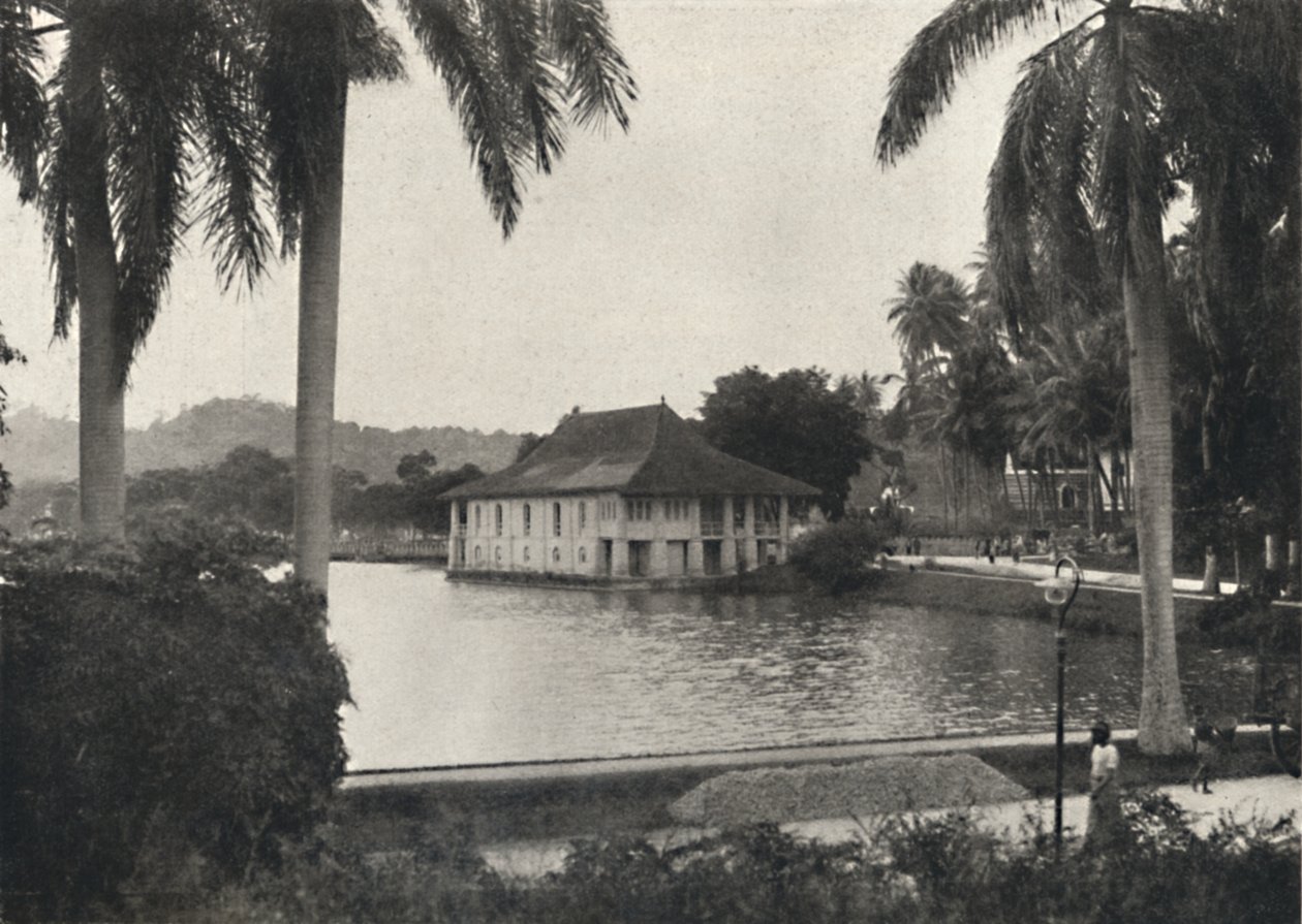 康德湖与圣牙寺图书馆建筑，1926年 作者 不明