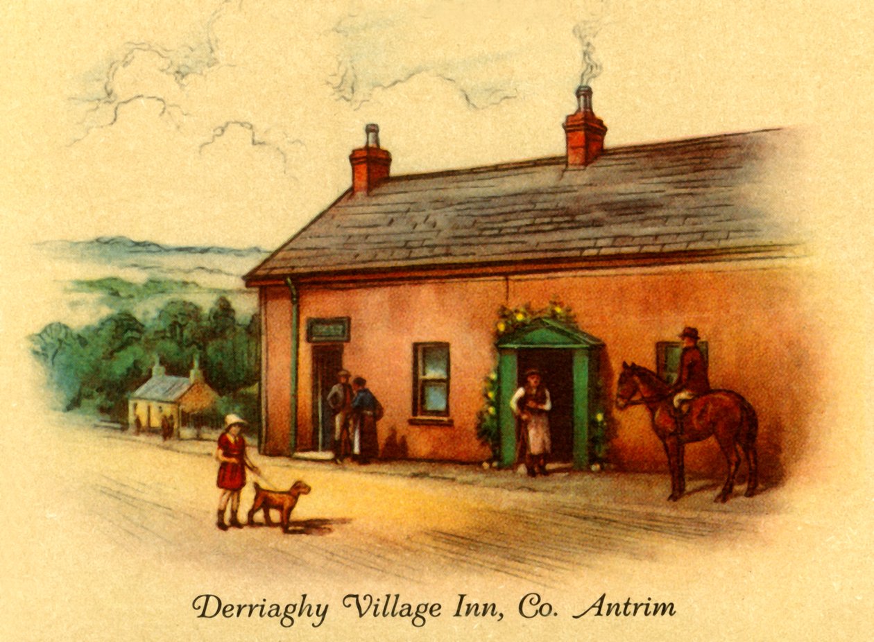1939年，安特里姆岛Derriaghy Village Inn。 作者 不明