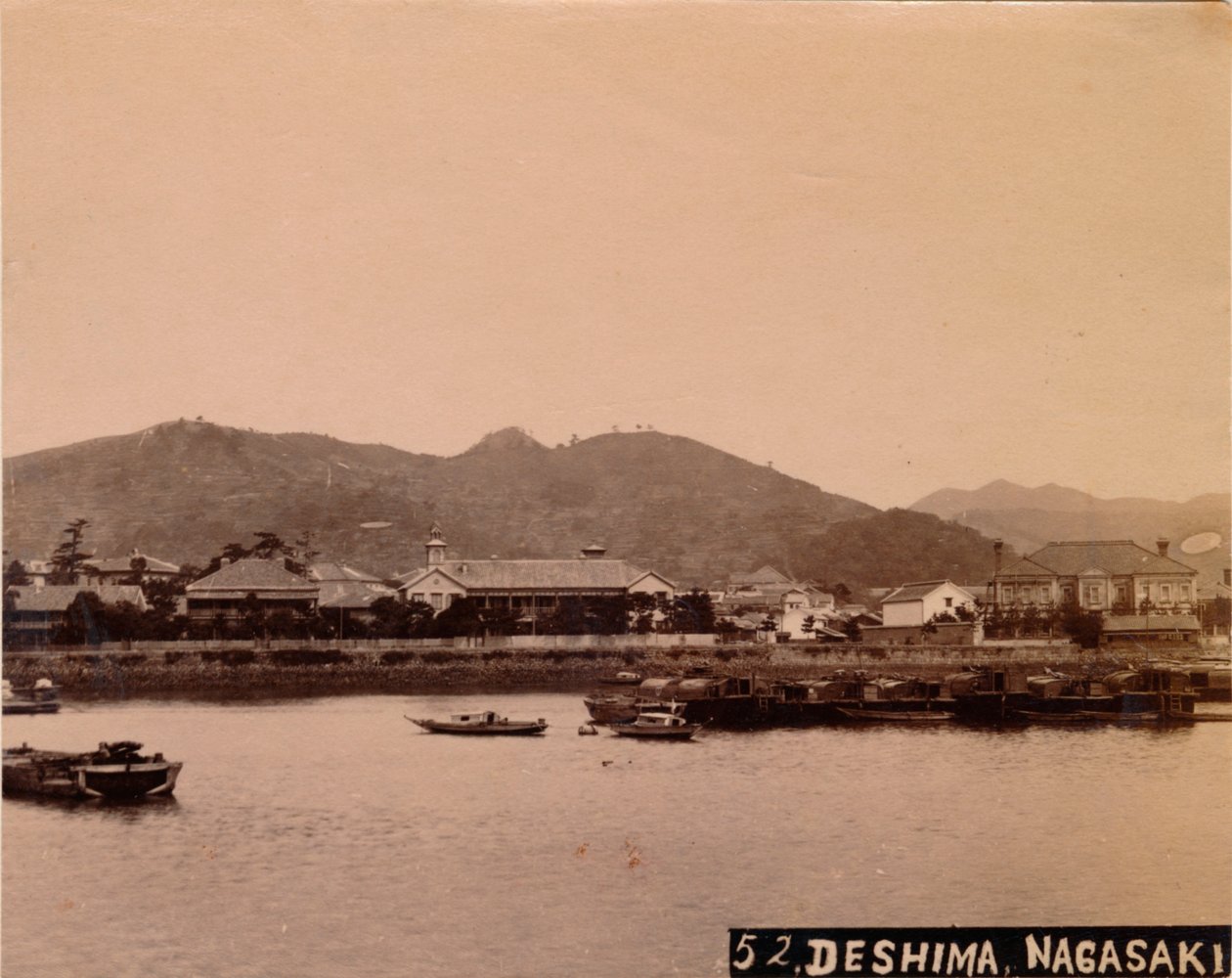 长崎县出岛市（c1890-1900） 作者 不明
