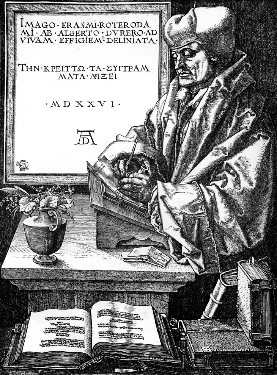 Desiderius Erasmus，荷兰作家，学者和人道主义者，1893年 作者 不明