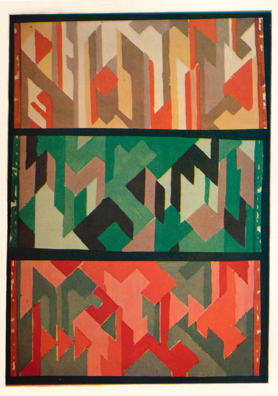 由Allgauer Handwebeteppiche设计的地毯，c1928年 作者 不明