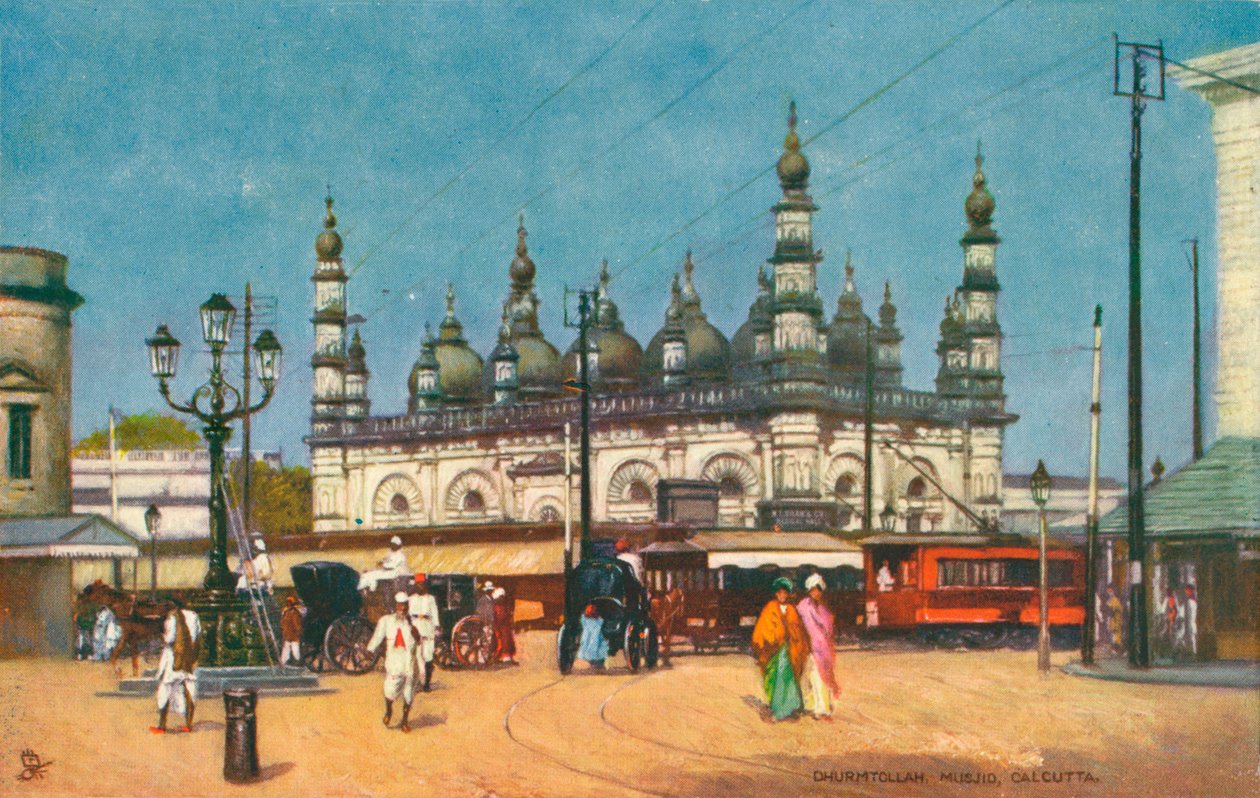 Dhurmtollah Musjid，加尔各答，c1902。 作者 不明
