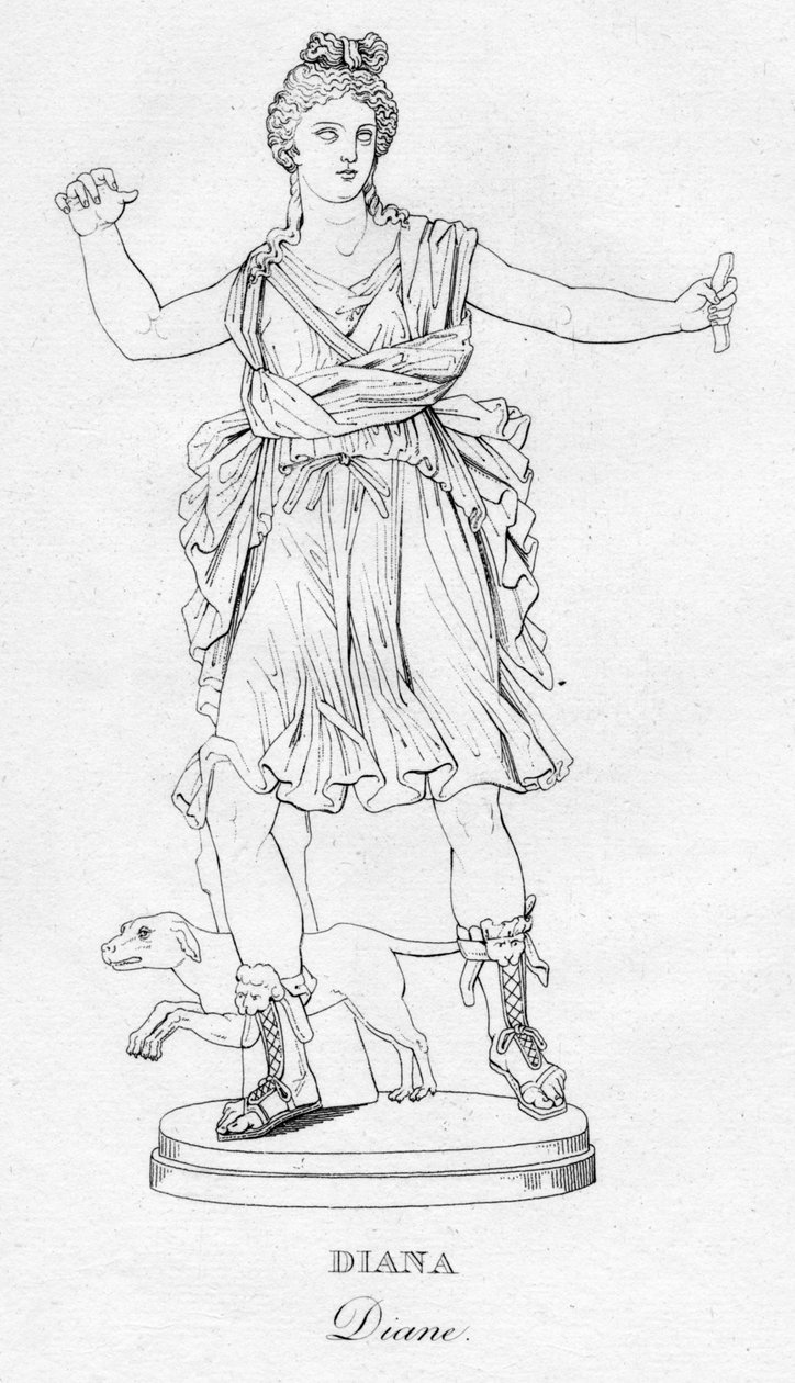戴安娜·戴安娜（Diana Diane），c1850 作者 不明