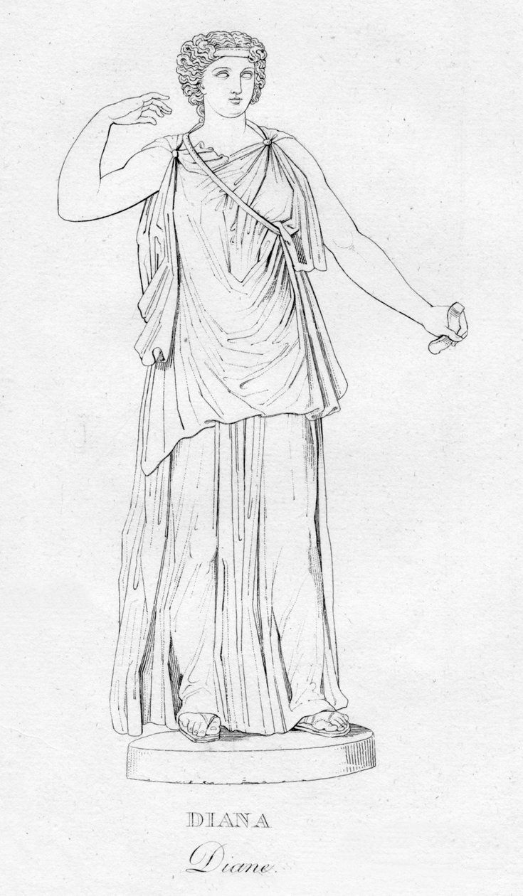 戴安娜·戴安娜（Diana Diane），c1850 作者 不明