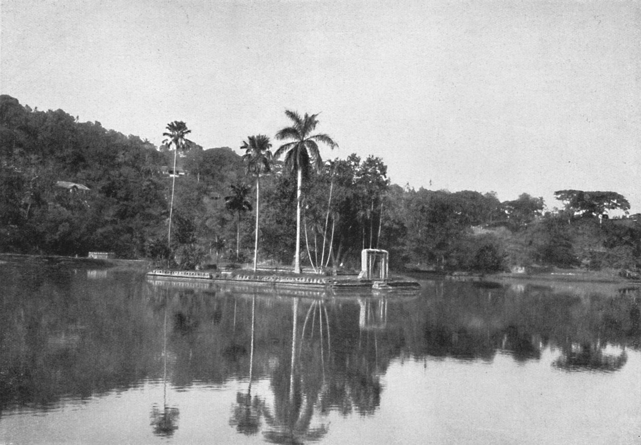 康提湖中的小岛，1926年 作者 不明