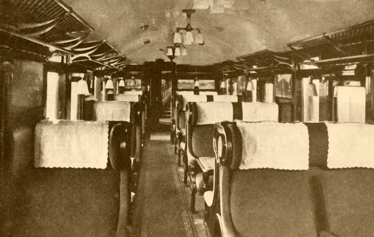餐车，伦敦米德兰和苏格兰铁路，1930年。 作者 不明