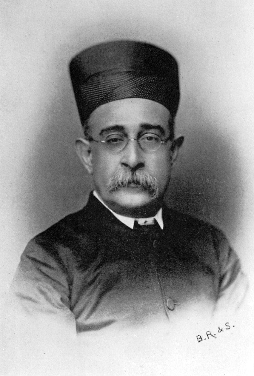 1902-1903年，印度帕西族政治家Dinshaw Edulji Wacha 作者 不明