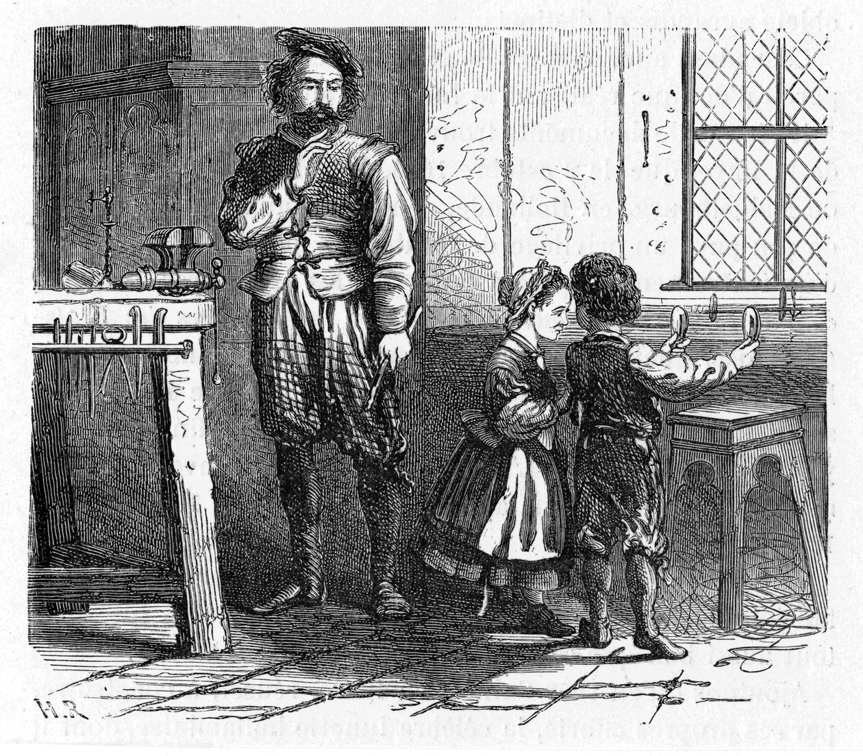 望远镜原理的发现，1863年 作者 不明