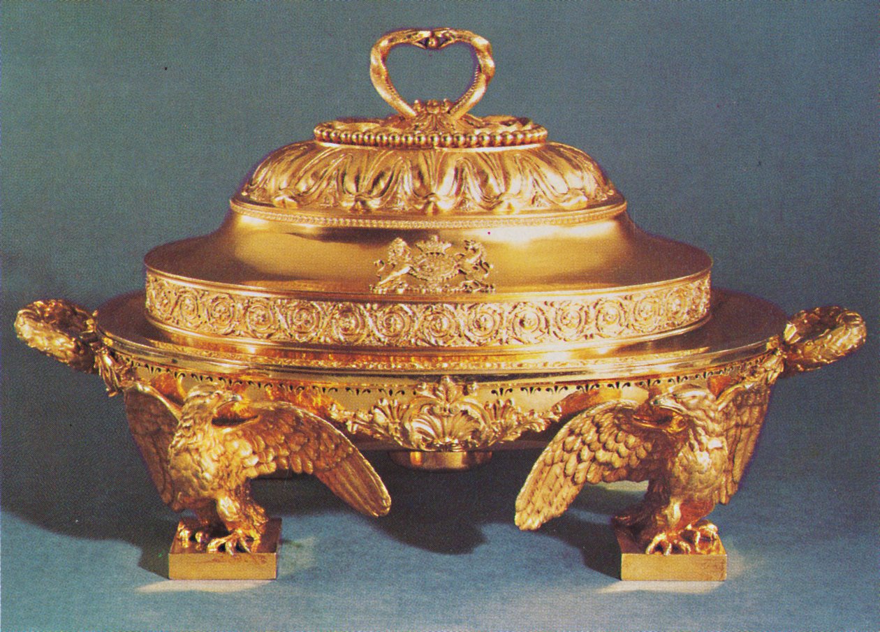 取暖器和盖子，约1820年，1953年 作者 不明