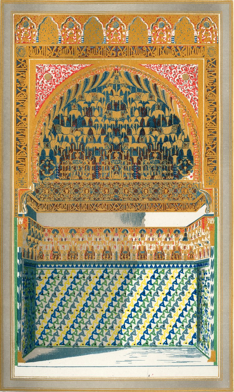 法院法院，鱼塘，1907年。 作者 不明