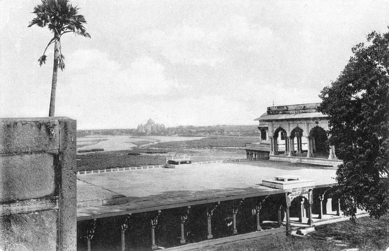 Diwan-I-Khas，阿格拉堡，二十世纪 作者 不明