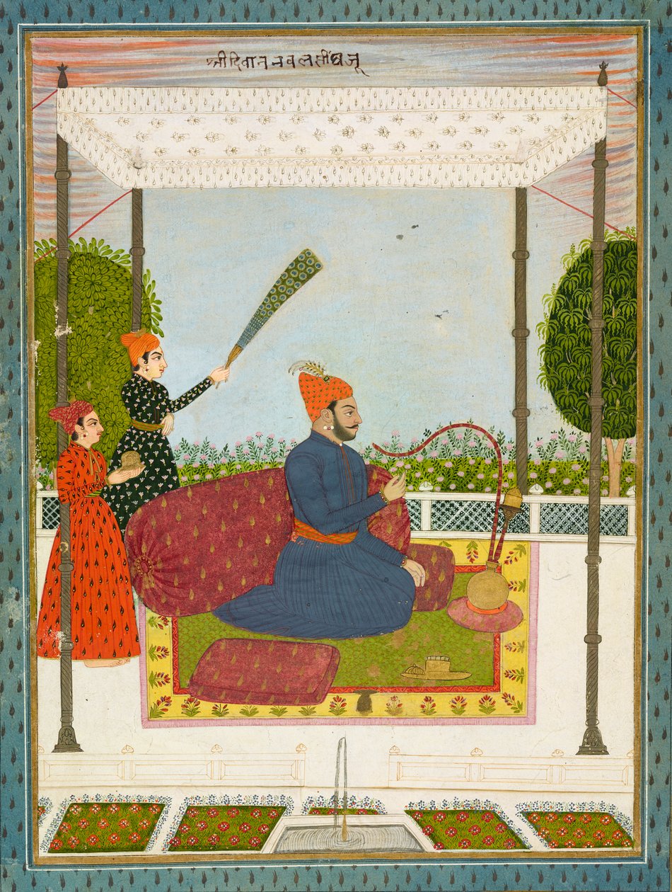 Diwan Nawal Singh，Datia的总理，约1750年。 作者 不明