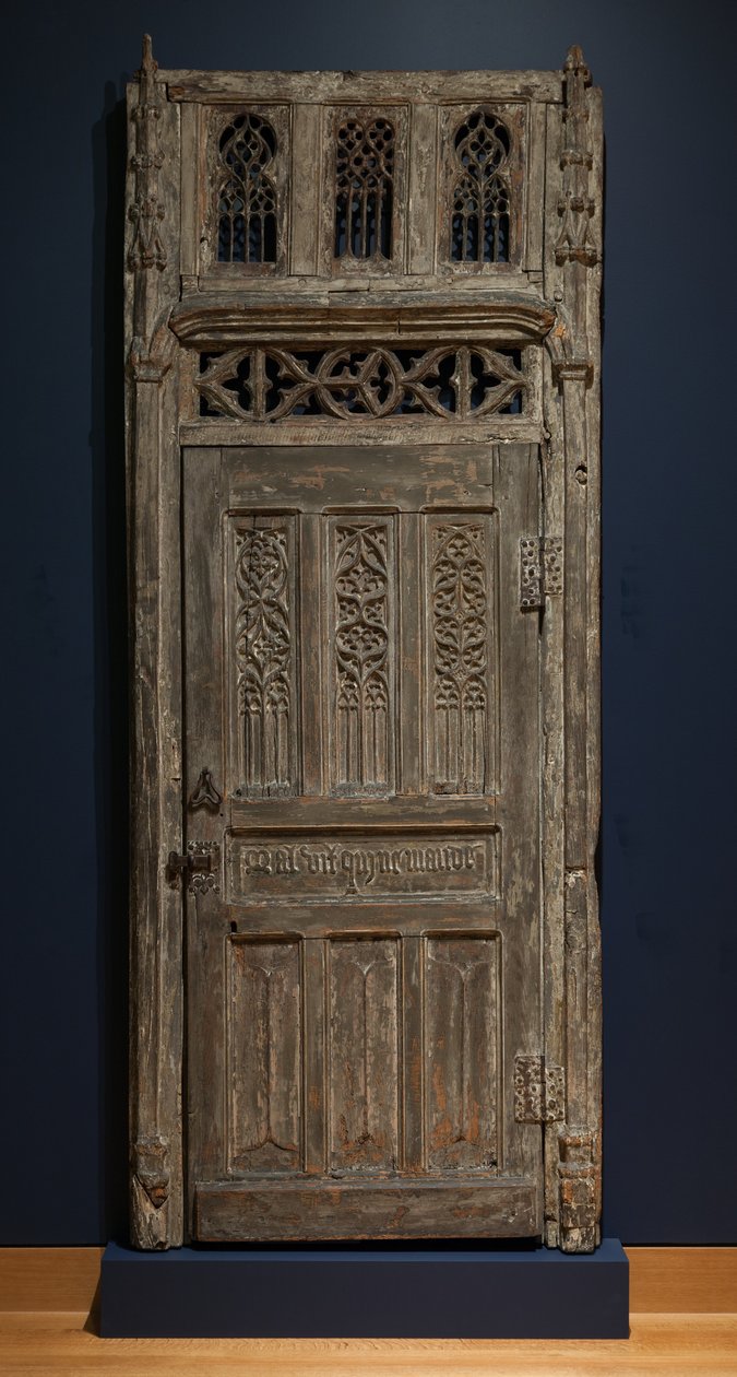 门框，1400年代后期。 作者 不明