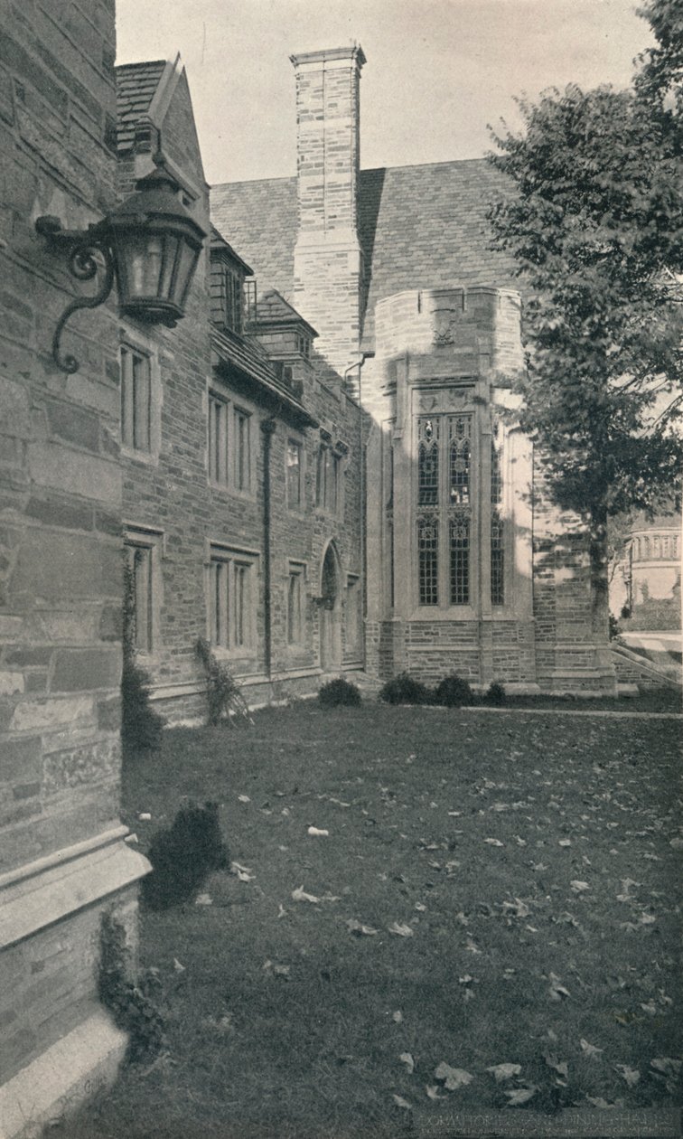 宿舍和饭厅。新泽西州普林斯顿大学，c1922 作者 不明