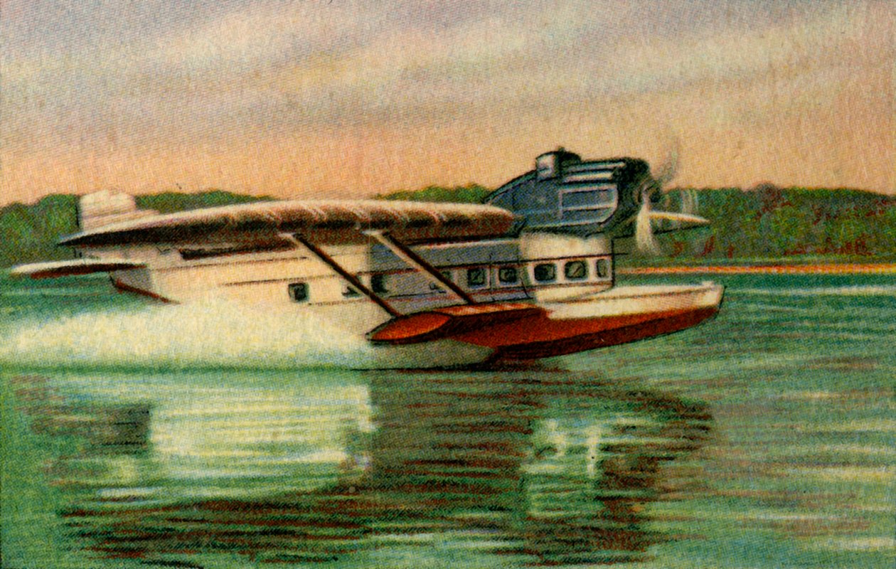 Dornier Delphin III飞行船，1920年代，1932年。 作者 不明
