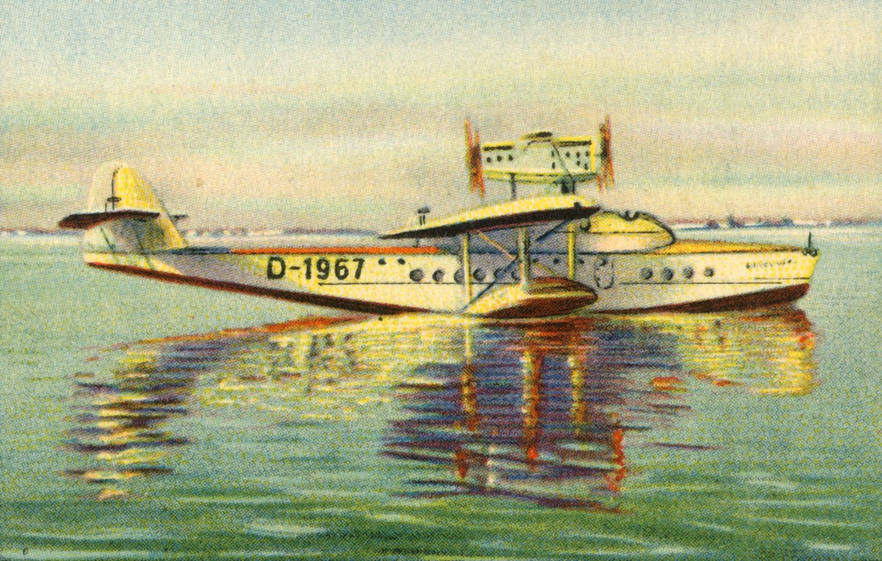 1932年，Dornier Do S飞行船。 作者 不明