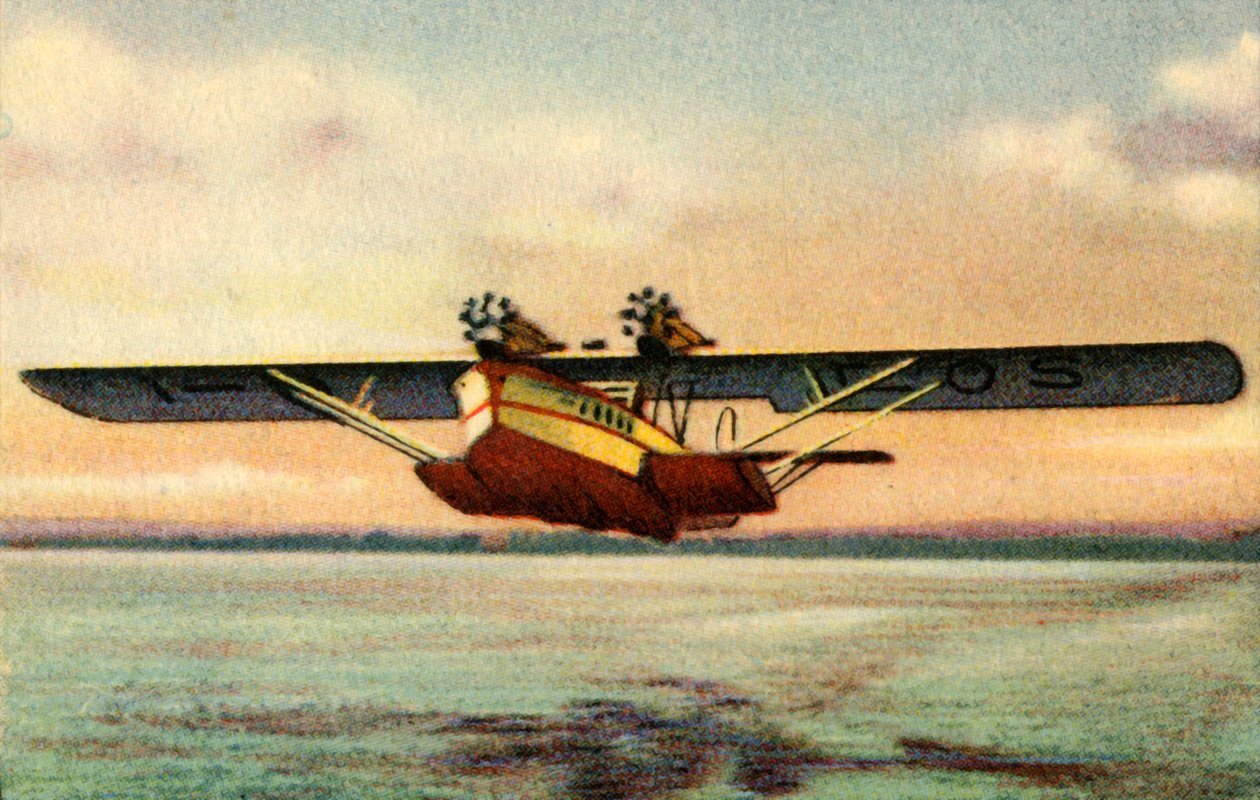 Dornier Superwal飞船，1920年代，1932年。 作者 不明