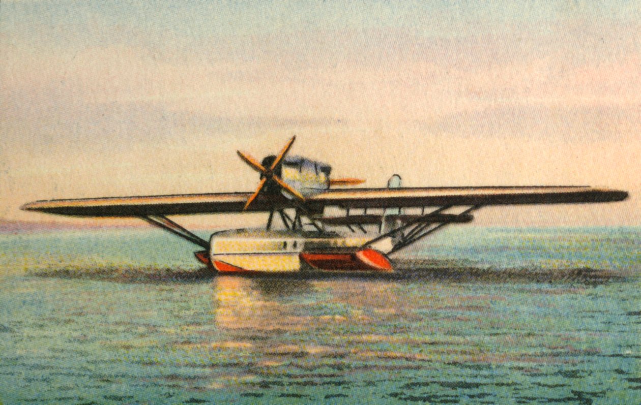 多尼尔·沃尔（Dornier Wal）飞行船，1920年代，1932年。 作者 不明