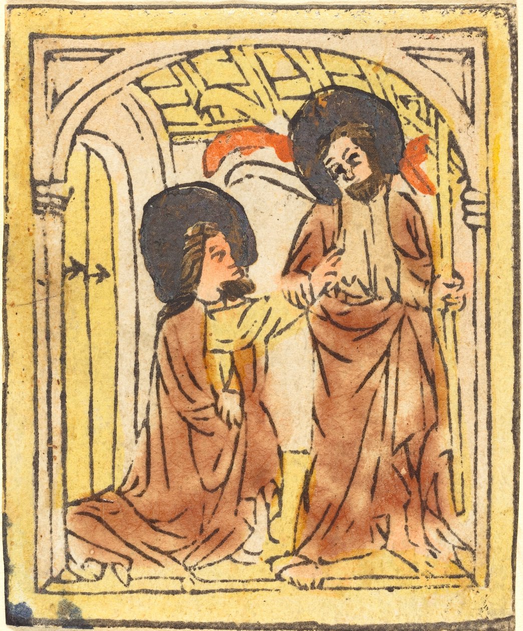 怀疑托马斯，约1460年。 作者 不明