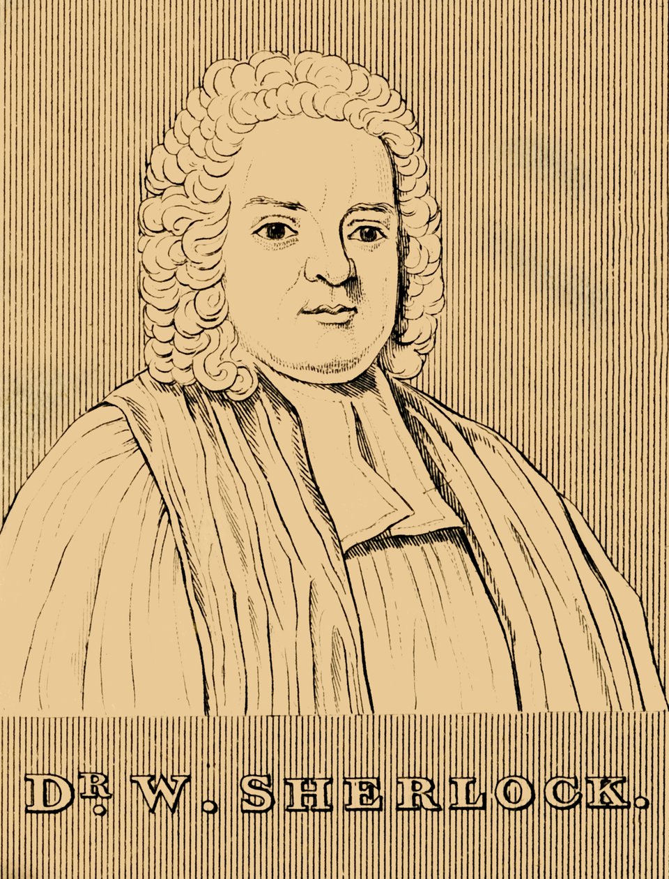 W.Sherlock博士，c1641-1707，1830年。 作者 不明