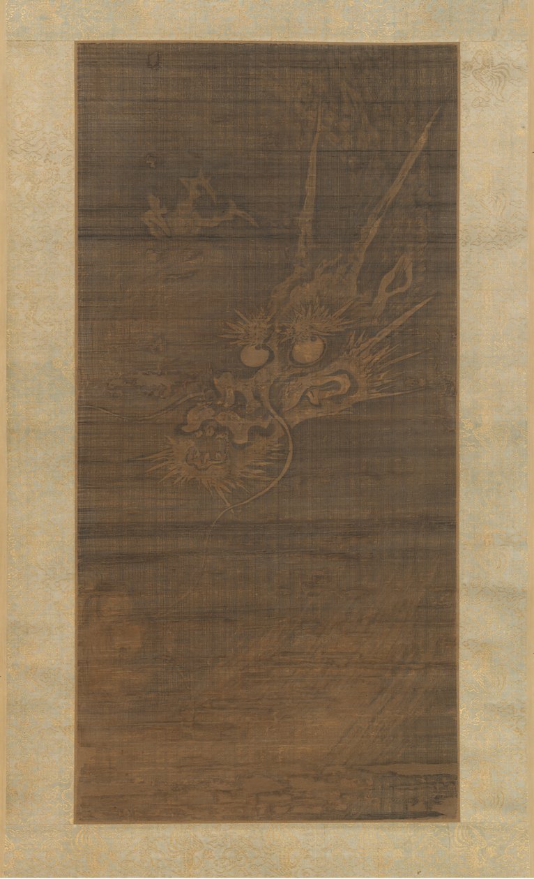 龙，14世纪。 作者 不明
