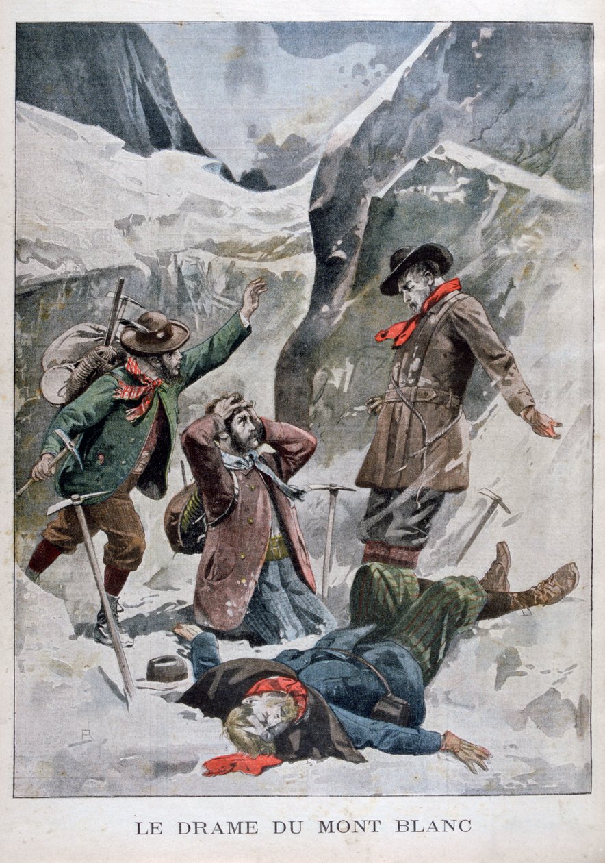 1902年，阿尔卑斯山的勃朗峰戏剧 作者 不明