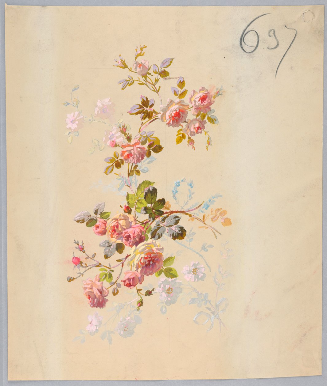 图画，来自《圣日耳曼--第一和第二卷》，约1896年。 作者 不明