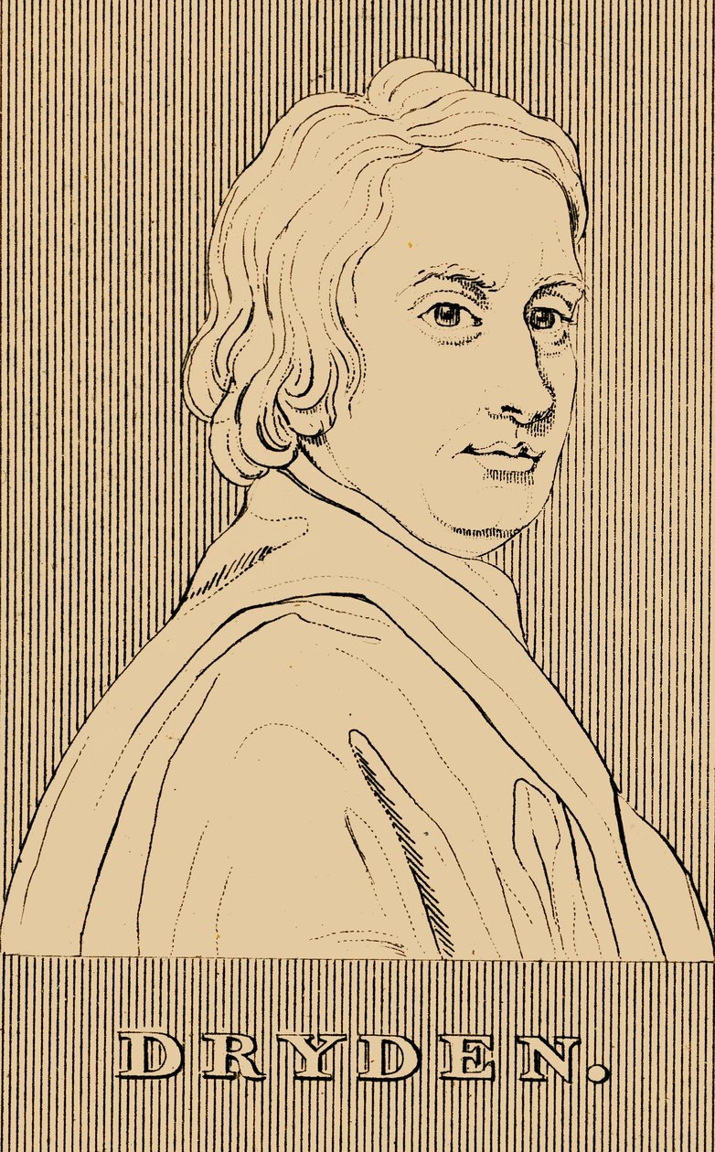 德莱顿（Dryden，1631-1700，1830）。 作者 不明