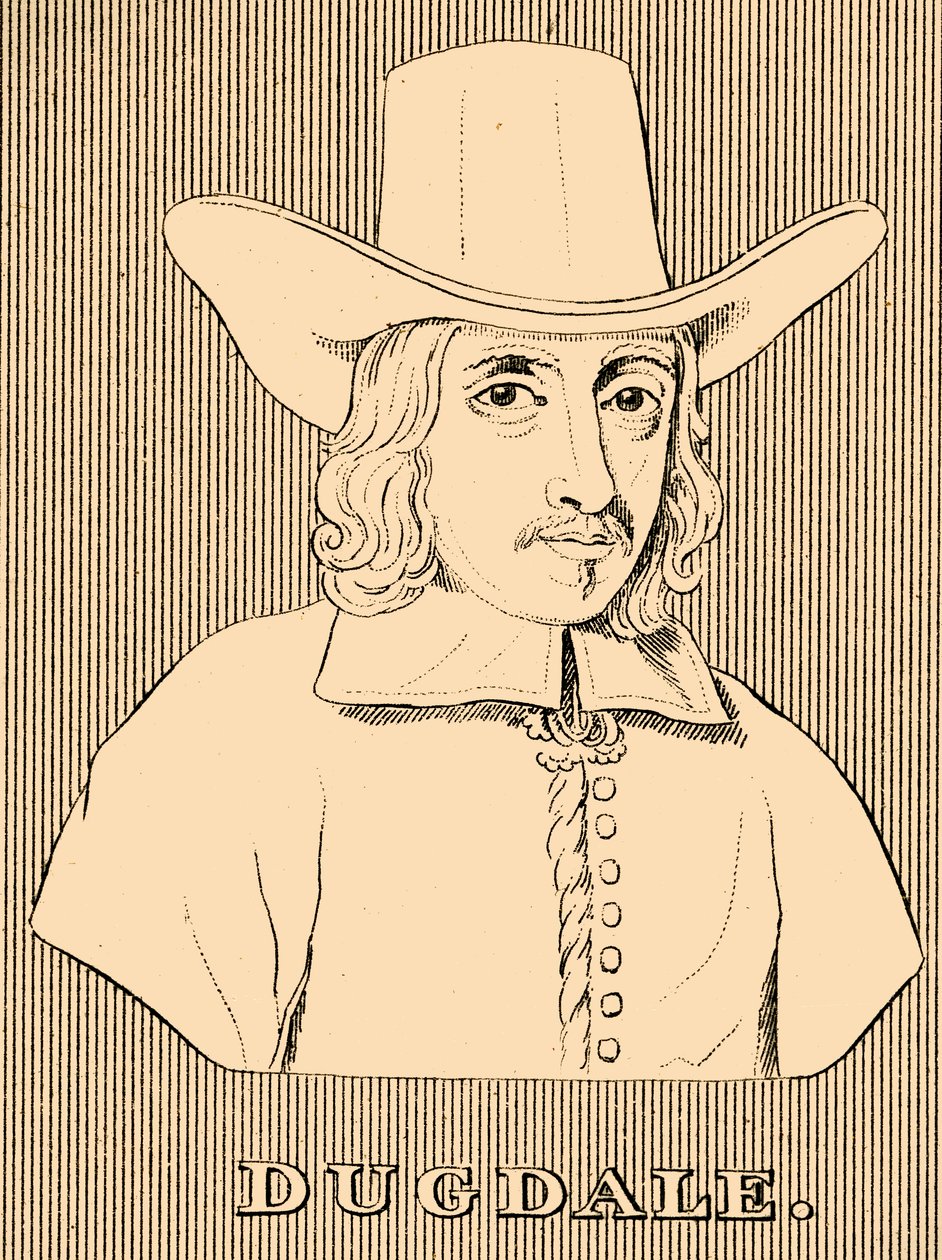 Dugdale，1605-1686，1830。 作者 不明